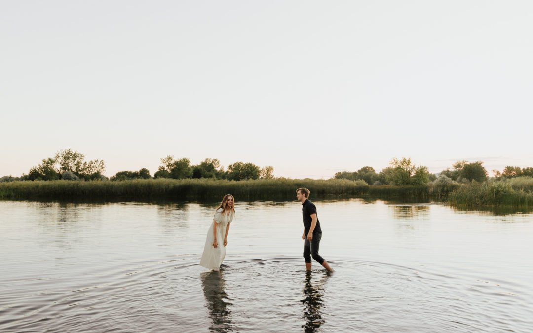 Kylie + Jeremy | Lake Session