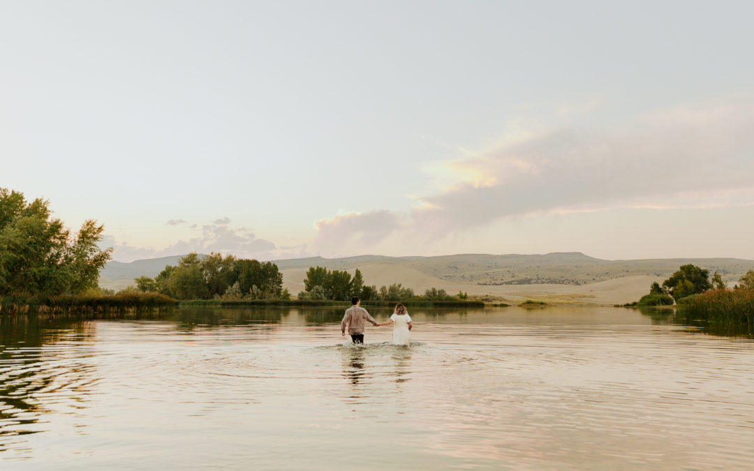 Dani + Michael | Sand Dunes Lake Side