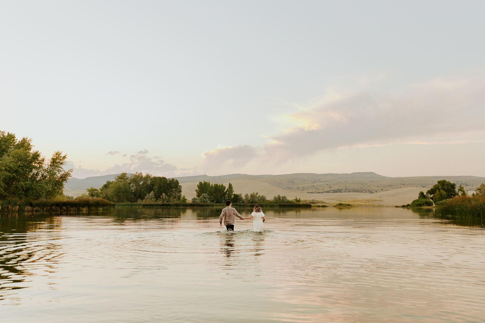 Dani + Michael | Sand Dunes Lake Side