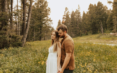 Kylee + Luke | Idaho Mountain Engagement
