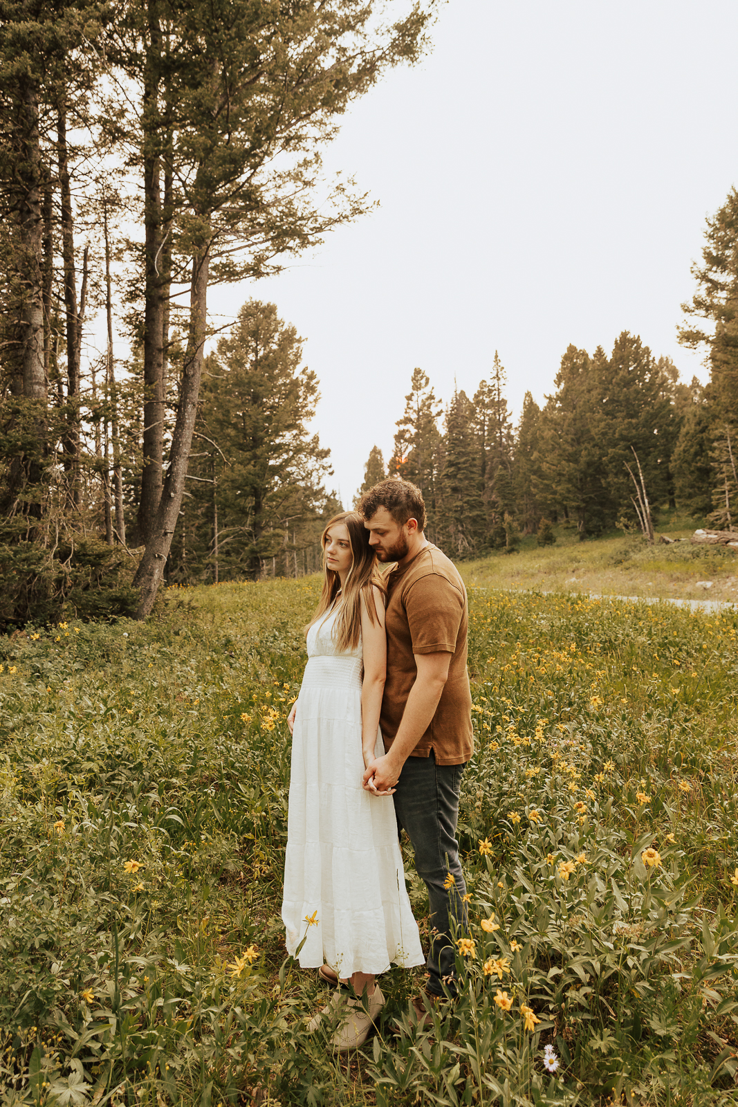 Kylee + Luke | Idaho Mountain Engagement