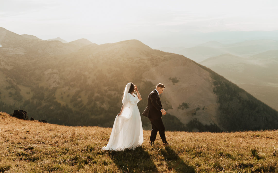 Abigail + Harrison Moon | Idaho Mountain Bridals