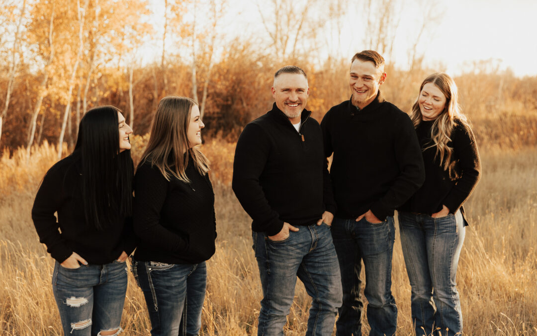 Fall Family Session | Countryside Fields