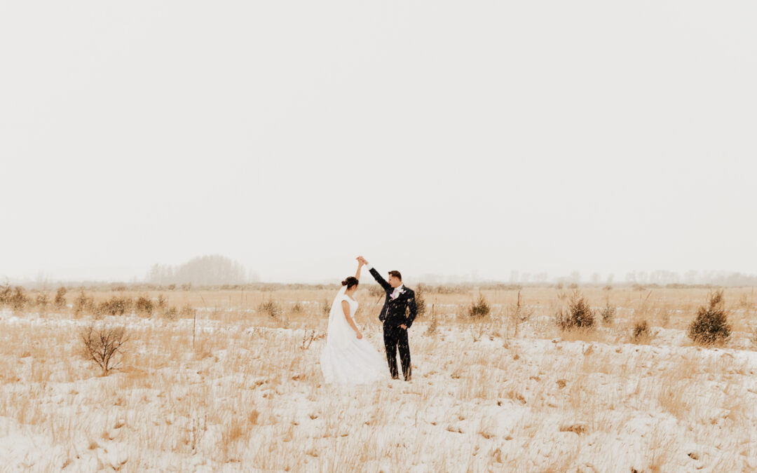 Pre-Wedding Bridals | Winter Open Fields