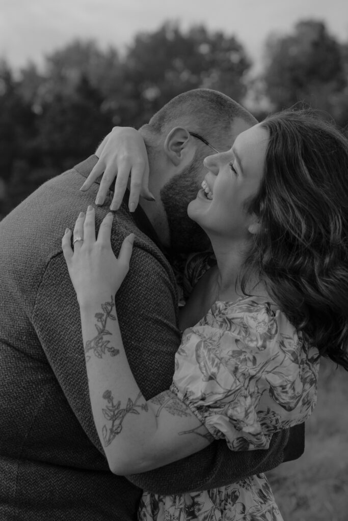 Documentary Style Engagement Photos in North Dallas, Texas.