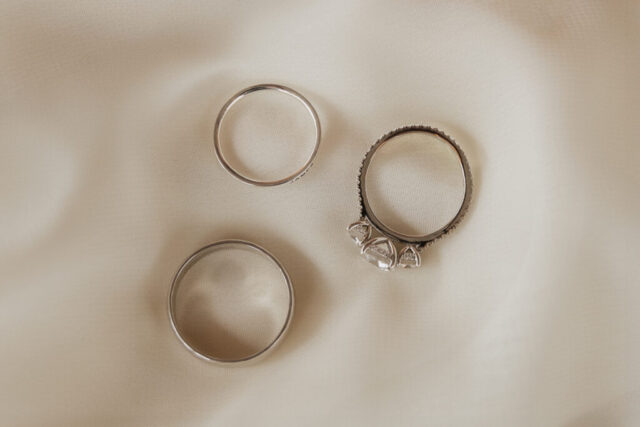 Hannah-Lylene-Dallas-Fort-Worth-Photographer-0020 A bride and groom have a candid documentary elopement wedding ceremony in Dallas, Texas, followed by modern classy bridal portraits and candid photos while interacting with their reception guests.