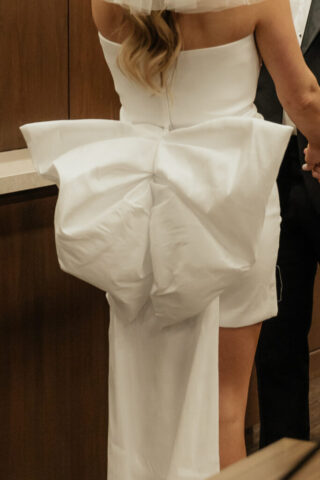 Hannah-Lylene-Dallas-Fort-Worth-Photographer-8401-3 A bride and groom have a candid documentary elopement wedding ceremony in Dallas, Texas, followed by modern classy bridal portraits and candid photos while interacting with their reception guests.