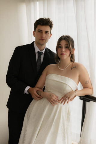 Documentary-style, true-to-color wedding photos from a unique Texas wedding at The Wild Detectives Bookstore in Dallas and The Thompson Hotel. Captured by a DFW wedding photographer, highlighting candid moments and cinematic charm.