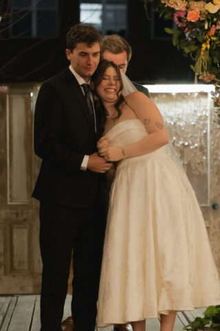 Documentary-style, true-to-color wedding photos from a unique Texas wedding at The Wild Detectives Bookstore in Dallas and The Thompson Hotel. Captured by a DFW wedding photographer, highlighting candid moments and cinematic charm.