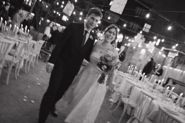 Documentary-style, true-to-color wedding photos from a unique Texas wedding at The Wild Detectives Bookstore in Dallas and The Thompson Hotel. Captured by a DFW wedding photographer, highlighting candid moments and cinematic charm.