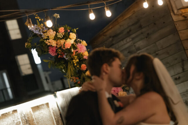 Documentary-style, true-to-color wedding photos from a unique Texas wedding at The Wild Detectives Bookstore in Dallas and The Thompson Hotel. Captured by a DFW wedding photographer, highlighting candid moments and cinematic charm.