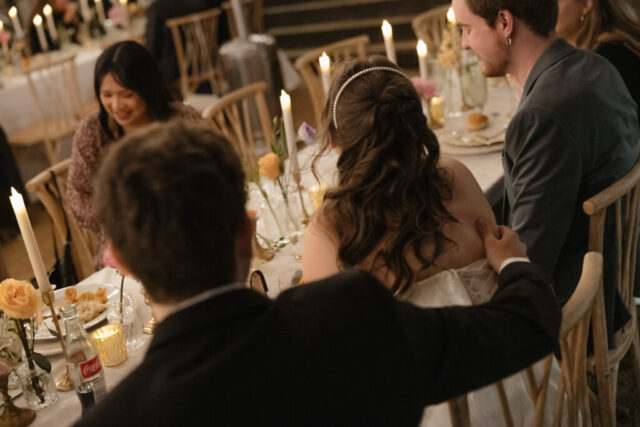 Documentary-style, true-to-color wedding photos from a unique Texas wedding at The Wild Detectives Bookstore in Dallas and The Thompson Hotel. Captured by a DFW wedding photographer, highlighting candid moments and cinematic charm.