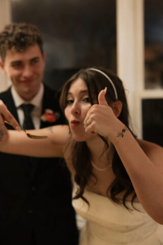 Documentary-style, true-to-color wedding photos from a unique Texas wedding at The Wild Detectives Bookstore in Dallas and The Thompson Hotel. Captured by a DFW wedding photographer, highlighting candid moments and cinematic charm.