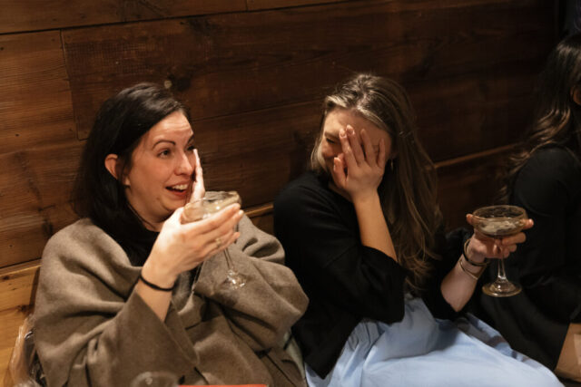 Documentary-style, true-to-color wedding photos from a unique Texas wedding at The Wild Detectives Bookstore in Dallas and The Thompson Hotel. Captured by a DFW wedding photographer, highlighting candid moments and cinematic charm.