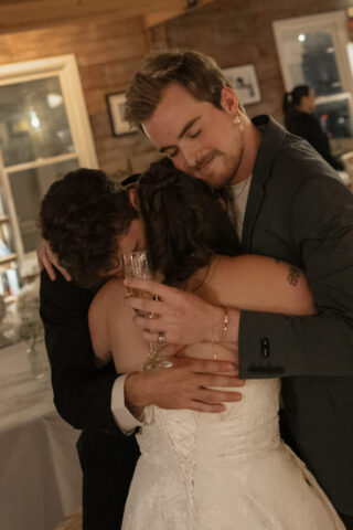 Documentary-style, true-to-color wedding photos from a unique Texas wedding at The Wild Detectives Bookstore in Dallas and The Thompson Hotel. Captured by a DFW wedding photographer, highlighting candid moments and cinematic charm.