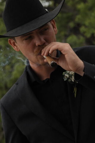 Documentary-style, true-to-color wedding photos from a unique Texas wedding at The Wild Detectives Bookstore in Dallas and The Thompson Hotel. Captured by a DFW wedding photographer, highlighting candid moments and cinematic charm.