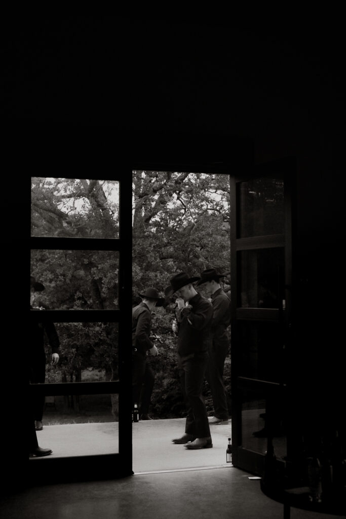 True-to-color, cinematic documentary-style wedding photos from a real Texas wedding at HR Ranch. Captured by a DFW wedding photographer, featuring rustic charm and candid moments.