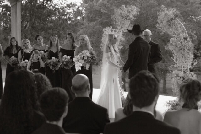 True-to-color, cinematic documentary-style wedding photos from a real Texas wedding at HR Ranch. Captured by a DFW wedding photographer, featuring rustic charm and candid moments.