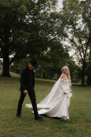 True-to-color, cinematic documentary-style wedding photos from a real Texas wedding at HR Ranch. Captured by a DFW wedding photographer, featuring rustic charm and candid moments.